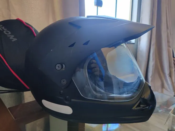 Capacete EBF Cross com viseira