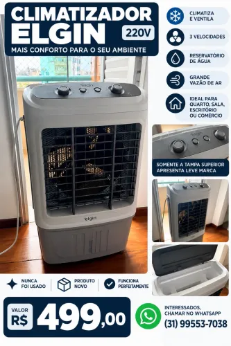 Climatizador Elgin 45litros 220v 