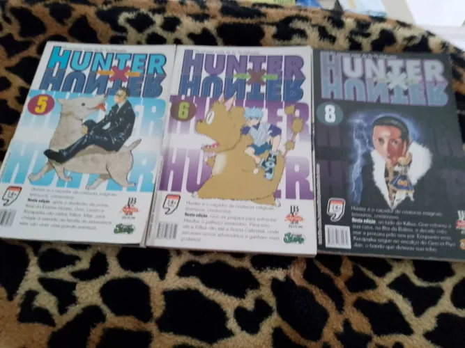 Mangá Hunter x Hunter volumes 5 -6 - e 8.