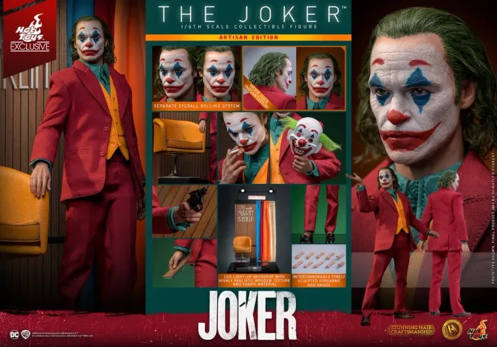 Hot Toys The joker Joaquin Phoenix Dx43ae artisan edition