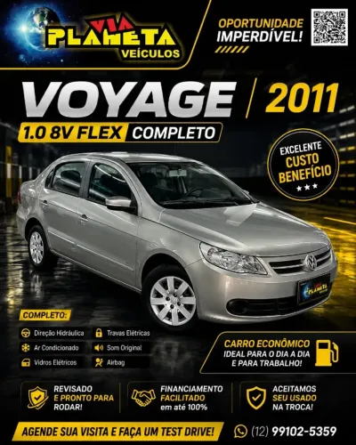 Volkswagen Voyage 1.0/1.0 City MI Total Flex 8V 4P 2011