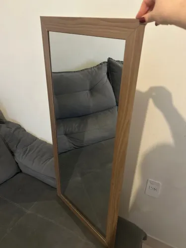 Espelho com moldura 95X45