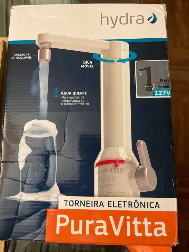 Torneira eletrônica água quente