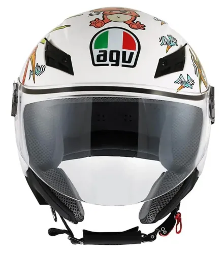 Capacete Aberto AGV Blade Zoo White