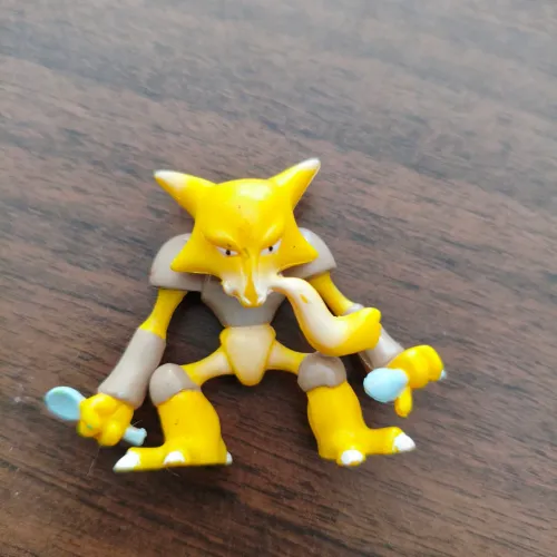Miniatura pokémon original Tomy Takara do Alakazam
