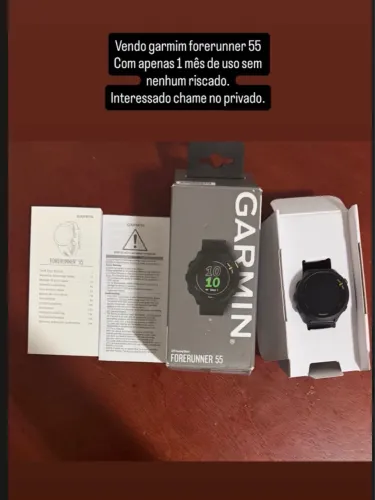 Garmim novo com nenhum riscado na tela! Apenas 1 mês de uso