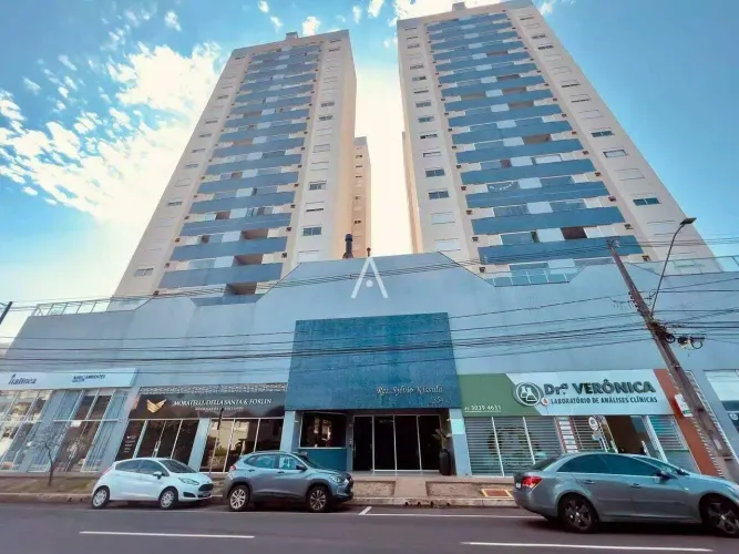 Apartamento à venda com 1 suíte e 2 quartos, localizado no Centro de Cascavel - Pr., por R