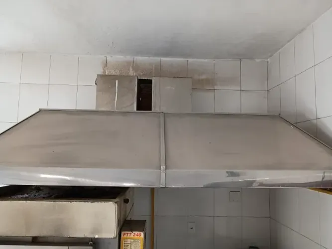 Coifa com 2 exautores