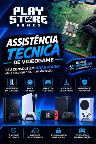 Assistência técnica para videogames