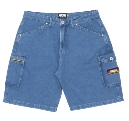 Bermuda HIGH COMPANY Original Cargo Jeans Blue 