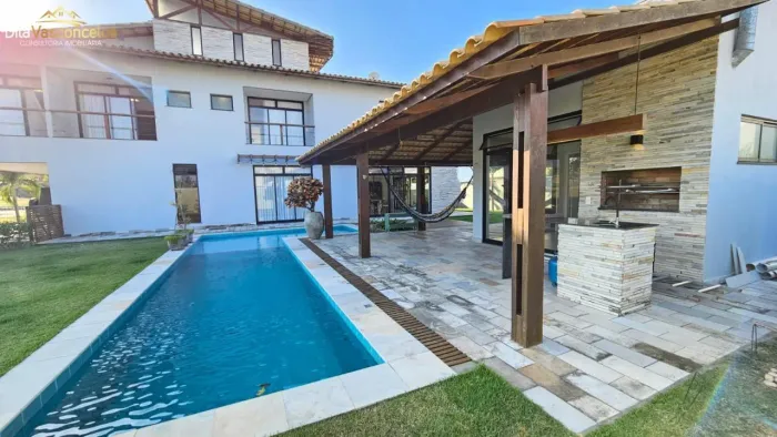 Casa em Condomínio para Venda em Caucaia, cumbuco, 6 dormitórios, 6 suítes, 6 banheiros, 4
