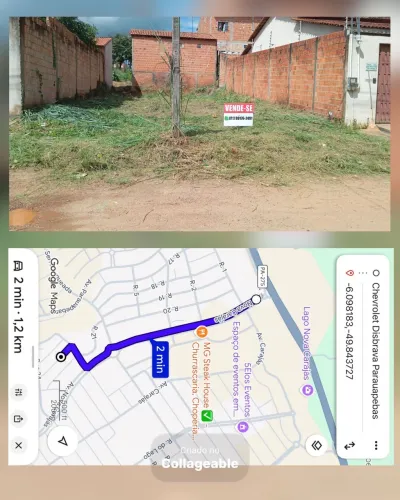 Lote no bairro nova Carajás 