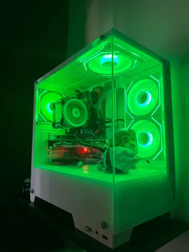 Computador Kit Xeon + RX580, gabinete aquario