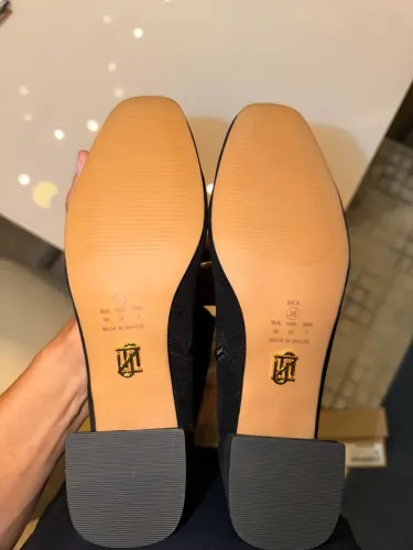 Bota Uza Shoes Salto Baixo Shammy