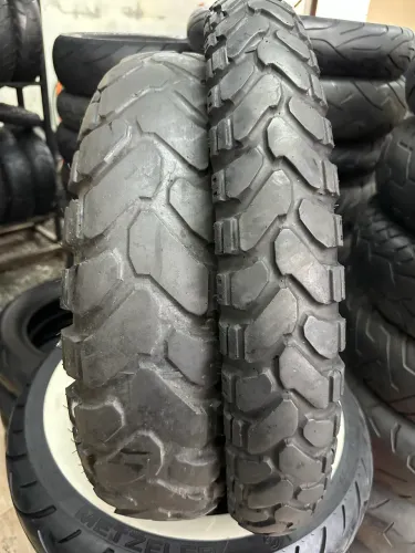 PAR DE PNEU DE MOTO MITAS ENDURO E-07 usados
