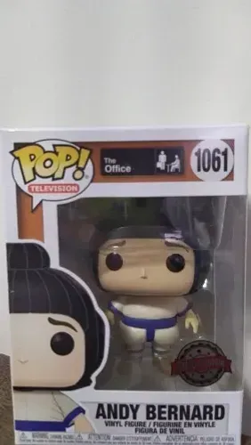 Funko Pop! The Office Andy Bernard Sumo - Edição Especial