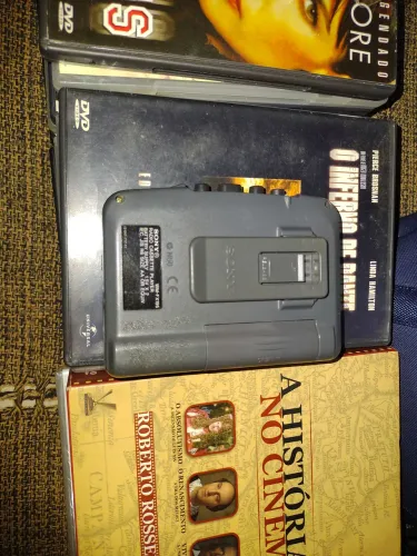 Walkman da Sony, antiguidades, funcionando.