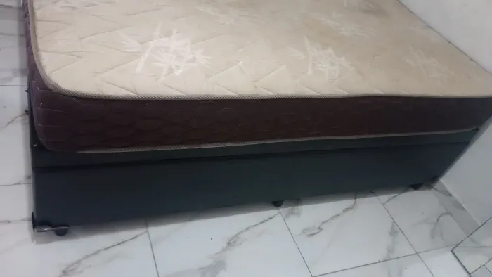 Cama baú com colchão