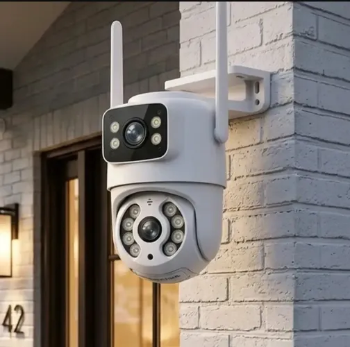 Câmera de segurança IP wi-fi externa