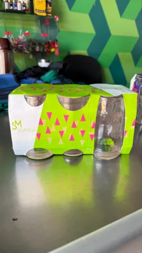 Kit copo 6 unidades 270ml SM zumba