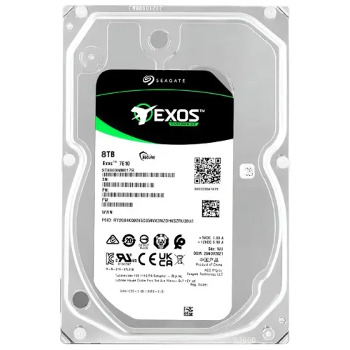 HD Seagate 8TB Exos 7E10 Enterprise 3.5" SATA3 7200RPM
