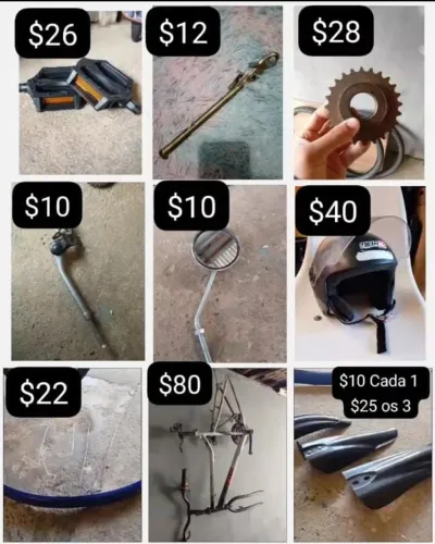 Vende-se peças de bike