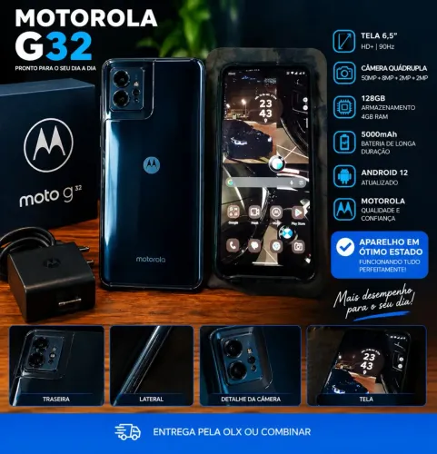 Vende-se celular Motorola g32 semino