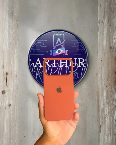 Capa silicone IPhone 17 Pro Max