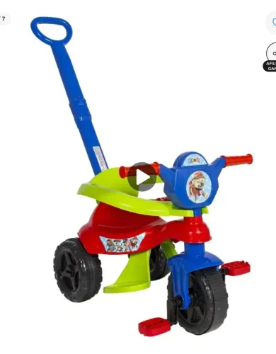 Triciclo infantil menino 