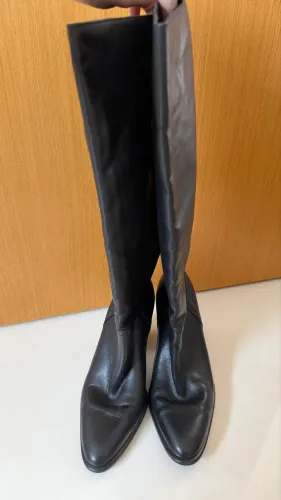 Bota de couro 