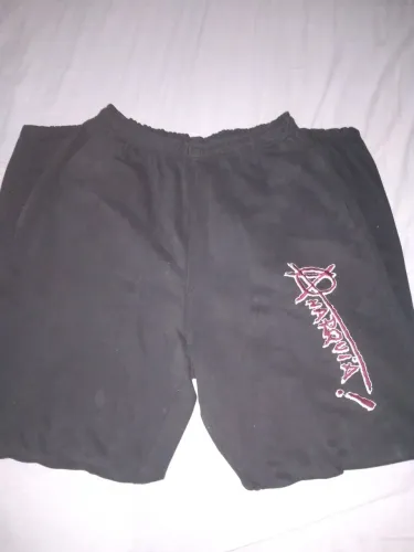 Calça de moleton preta de boa marca e qualidade