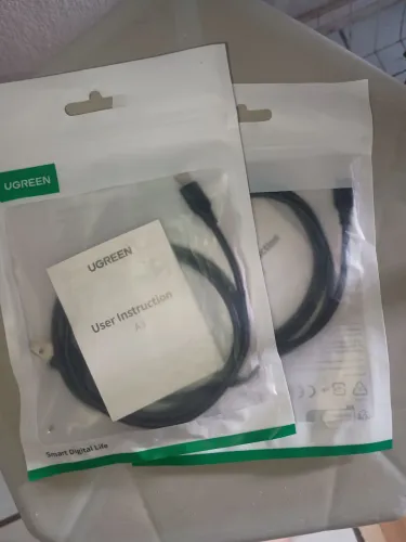 Cabo UGREEN USB-A para USB-C 1m Original - 3A