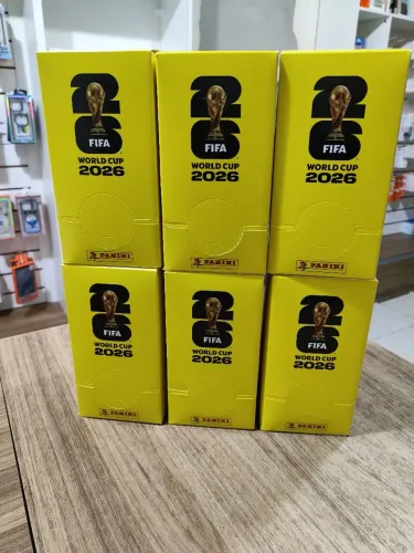 10 pacotes de figurinhas da copa 2026!!!