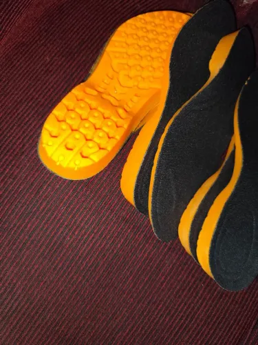 3 pares de palmilhas ortopédica em gel PU