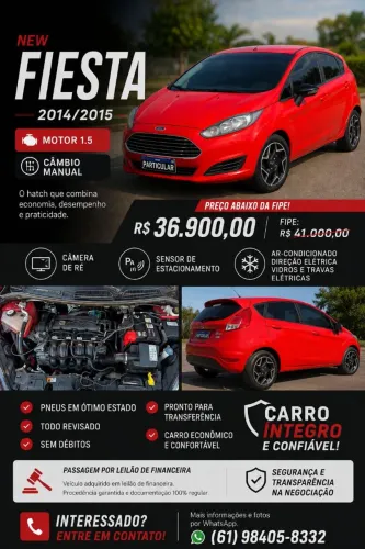 Ford Fiesta 1.5 16V Flex Mec. 5P 2015