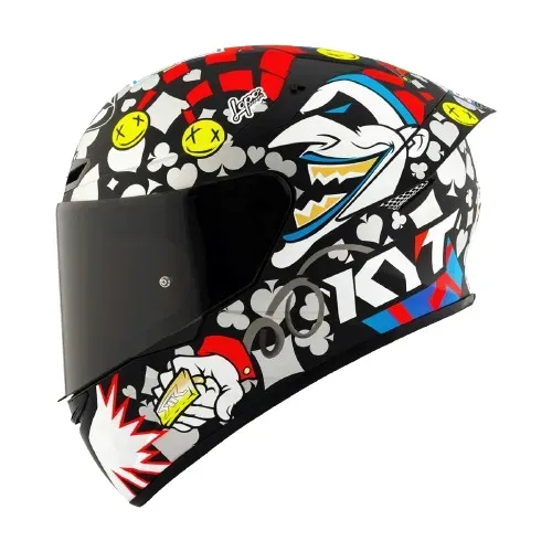 Capacete KYT TT Course - Riccardo Rossi - somos loja, parcelamos