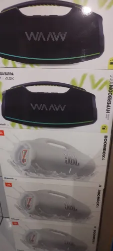 jbL boombox4 branca e boombox do alok lacrada zero bala apenas 1.299 a do alok *90