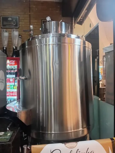 Tanque de chopp em inox 500 lts com sistema de refrigeração Chiller completo R$2500,00