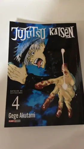 Mangá Jujutsu Kaisen Vol.4