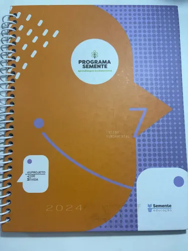 Livro Programa semente 7 ano