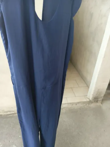 Macacão azul social 