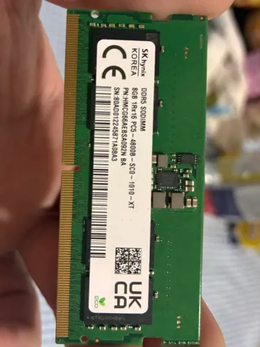 Memória Ram DDR5 8Gb 4800Mhz SK Hynix