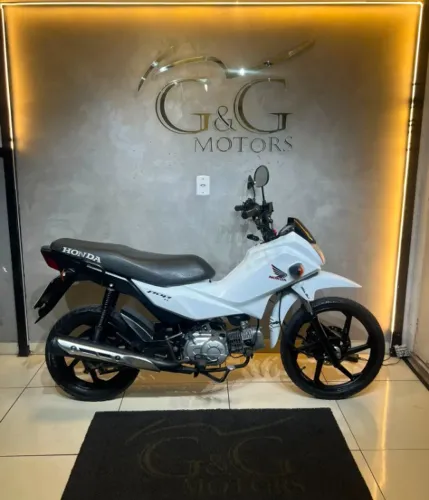 Honda Pop 110i 2021 Branca Com 10 Mil Km