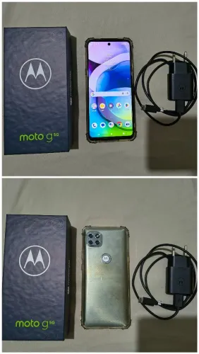 Celular Moto G 5G 128Gb (Defeito no Botão, funciona só pelo Touch)