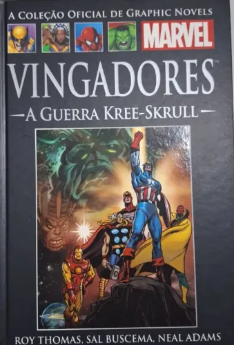 Vingadores: A Guerra Kree-skrull De A Col. Oficial De Graphic Novels Xx Pela Salvat