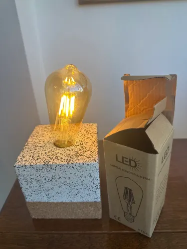 VENDO LUMINÁRIA CONCRETO