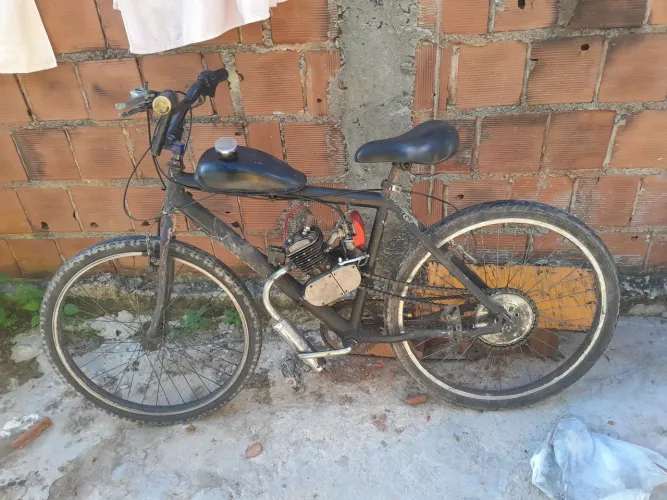Bike motorizada 80cc (aceito crédito)