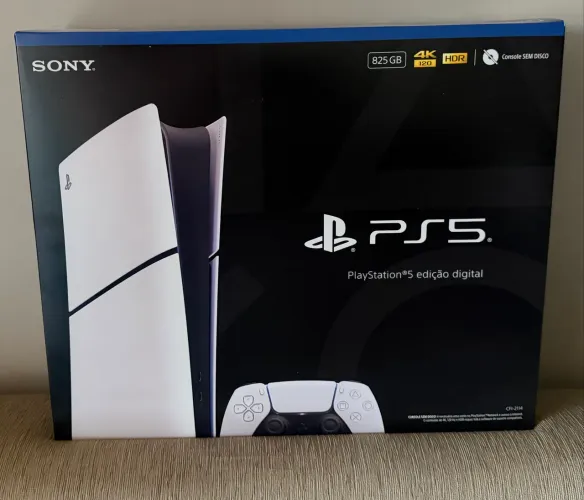 PlayStation 5 Digital Lacrado com nota fiscal e garantia