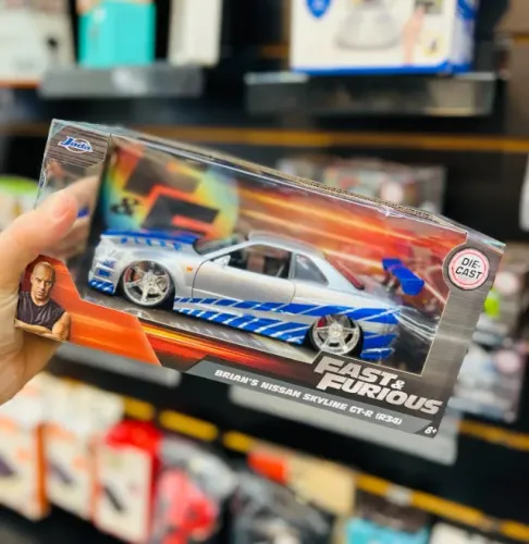 Nissan Skyline R34 Velozes e Furiosos 124  Jada Toys Brian