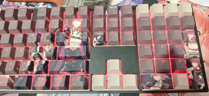 Teclado mecânico Royal kludge rk108 teclado em ótimo estado faço envio